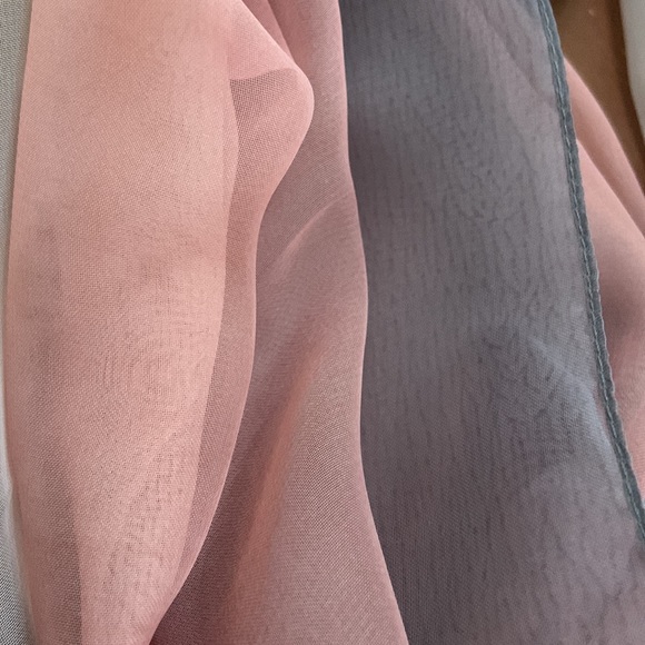 La via della seta scarf made in como Italy 100%chiffon - Picture 3 of 8